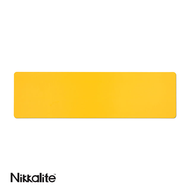 Oversize car Nikkalite yellow reflective 533mm x 127mm