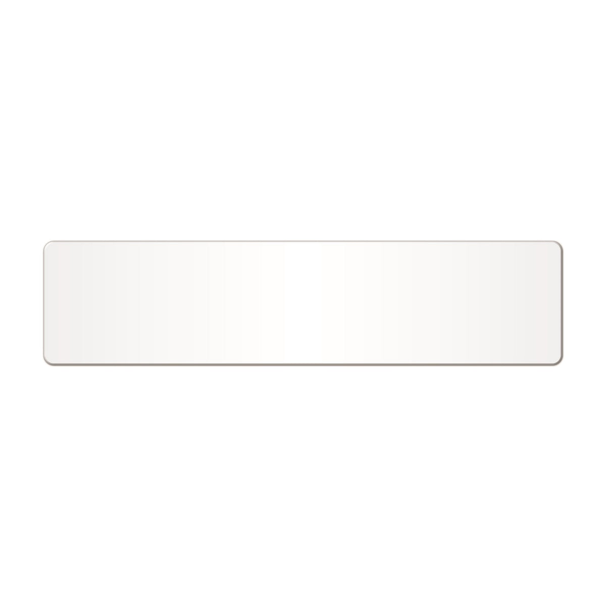 Oversize car acrylic 533mm x 152mm with square edge