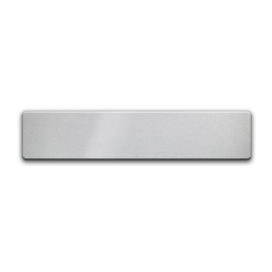 White Car Standard Oblong Fusion™ Aluminium Backing  520 x 111mm