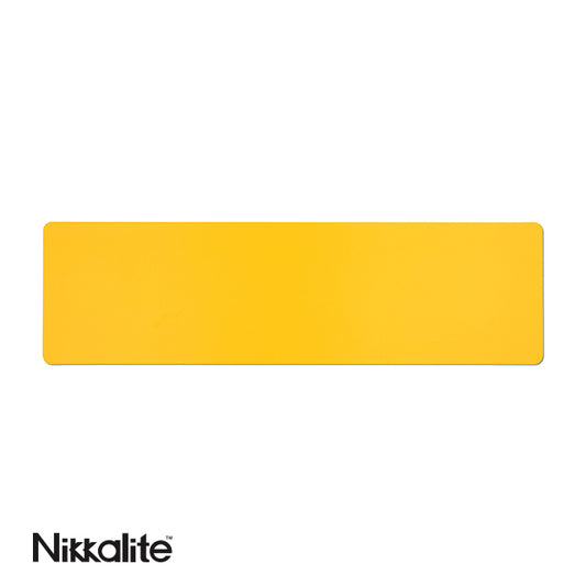 Oversize car Nikkalite yellow reflective 533mm x 127mm