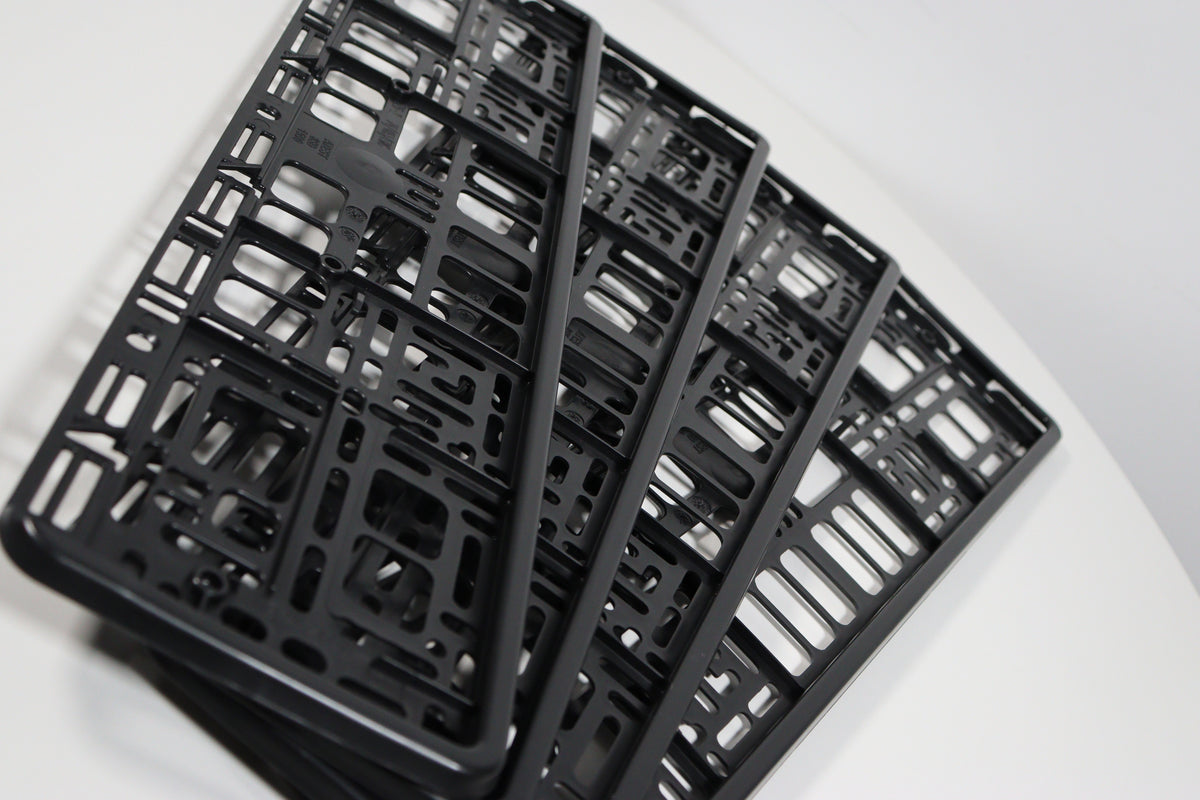 Black Number Plate Frame
