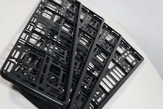 Black Number Plate Frame