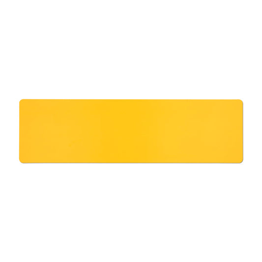 Oversize car yellow Nikkalite reflective 520mm x 127mm