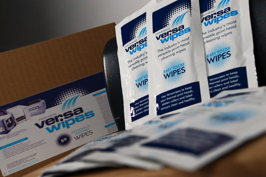 50 x Thermal Printer Cleaning Wipes