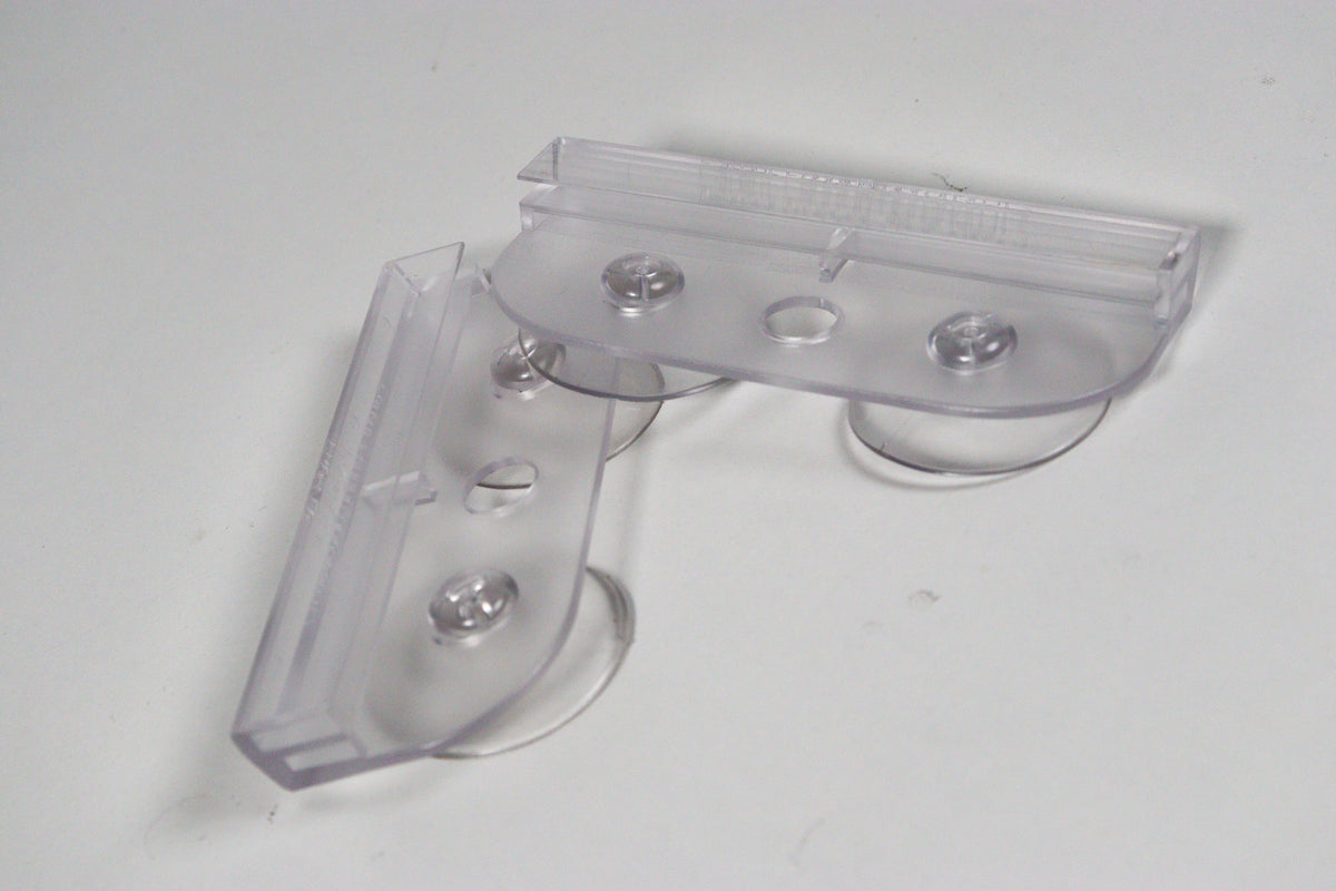 Car Showroom Number Plate Clips | Pair (Left/Right)