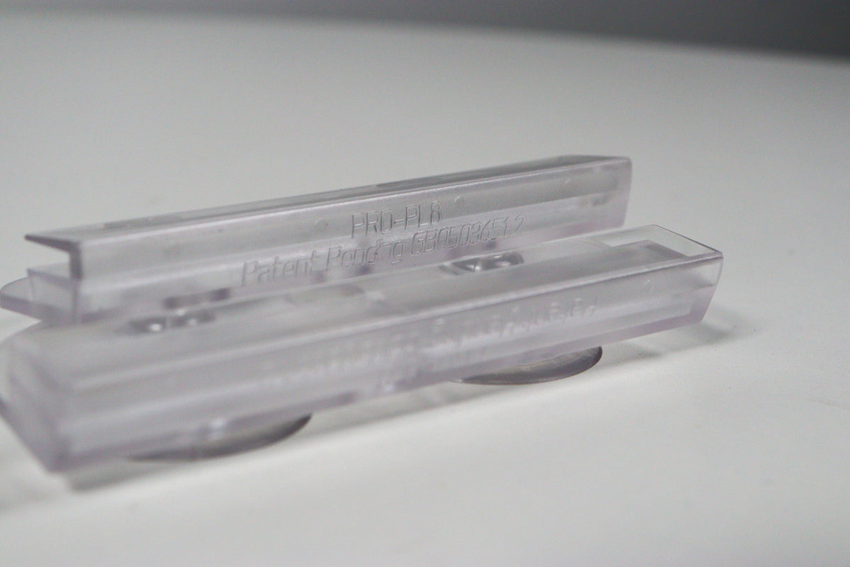 Car Showroom Number Plate Clips | Pair (Left/Right)