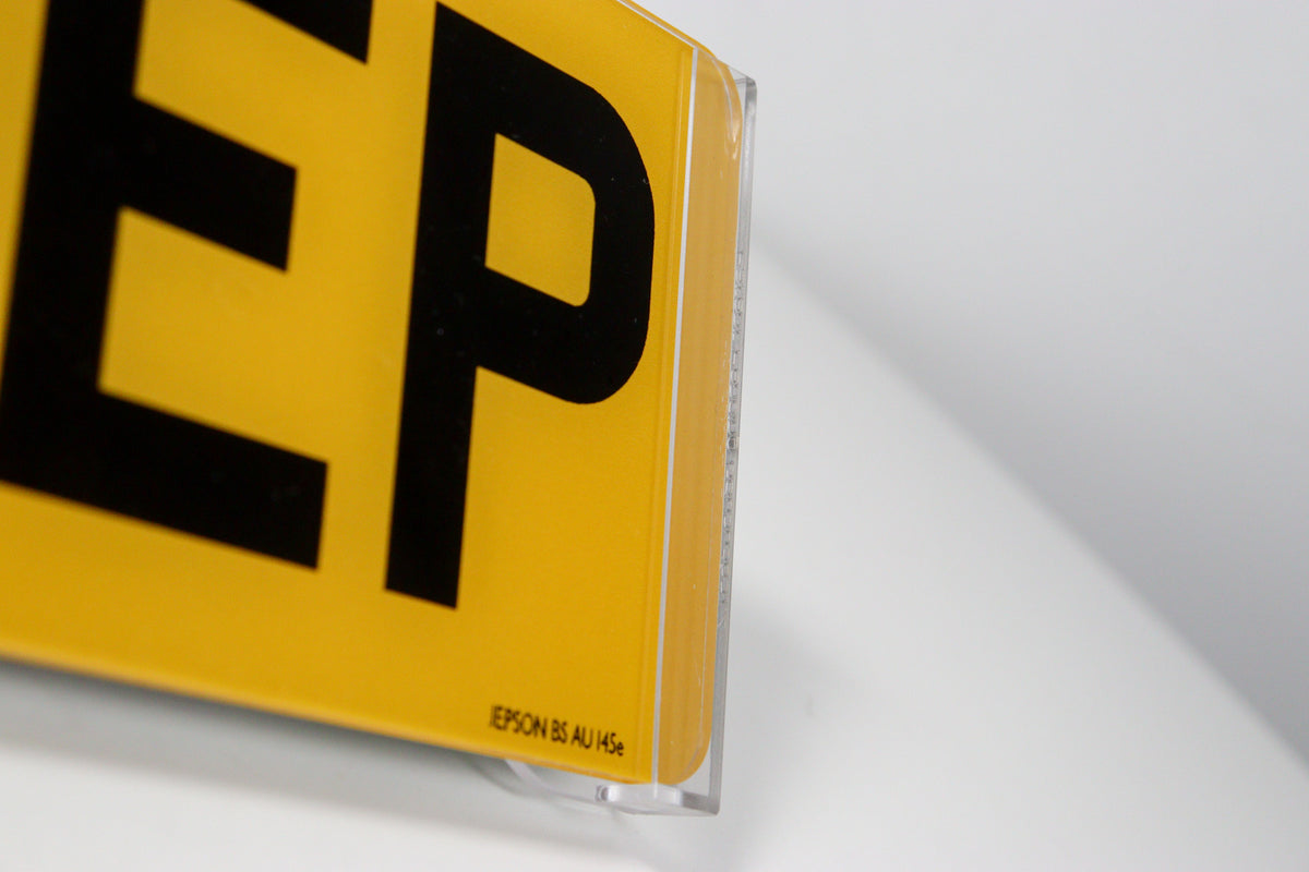 Car Showroom Number Plate Clips | Pair (Left/Right)