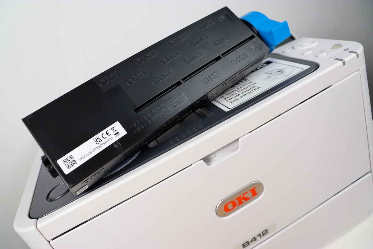 OKI Black B432 / B412 Genuine Printer Toner | 3k Page Yield | 45807102