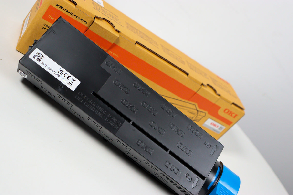 OKI Black B432 / B412 Genuine Printer Toner | 3k Page Yield | 45807102
